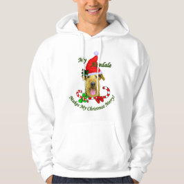 Sudadera Regalos de Airedale Terrier Navidades