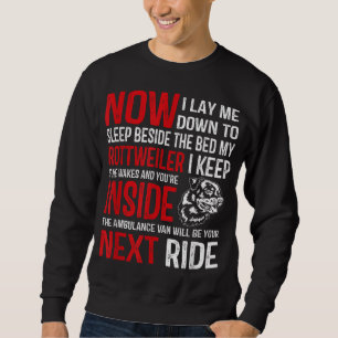 Sudadera Regalos de amor de perros de Rottweiler para mujer