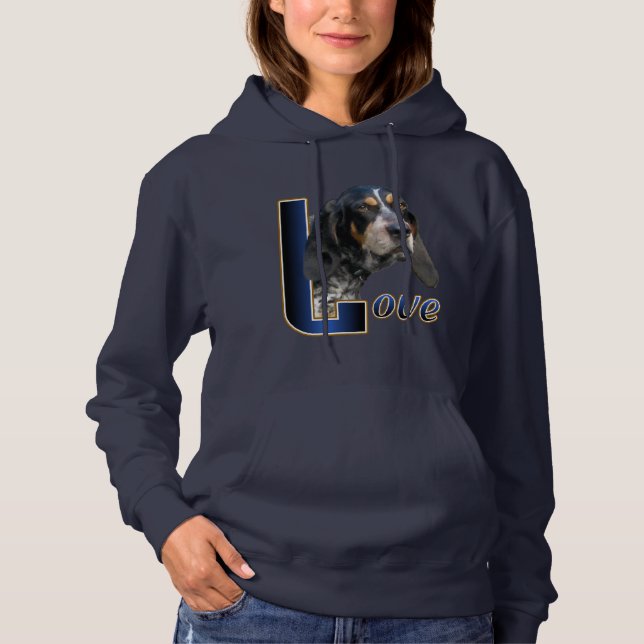 Sudadera Regalos de Bluetick Coonhound (Anverso)
