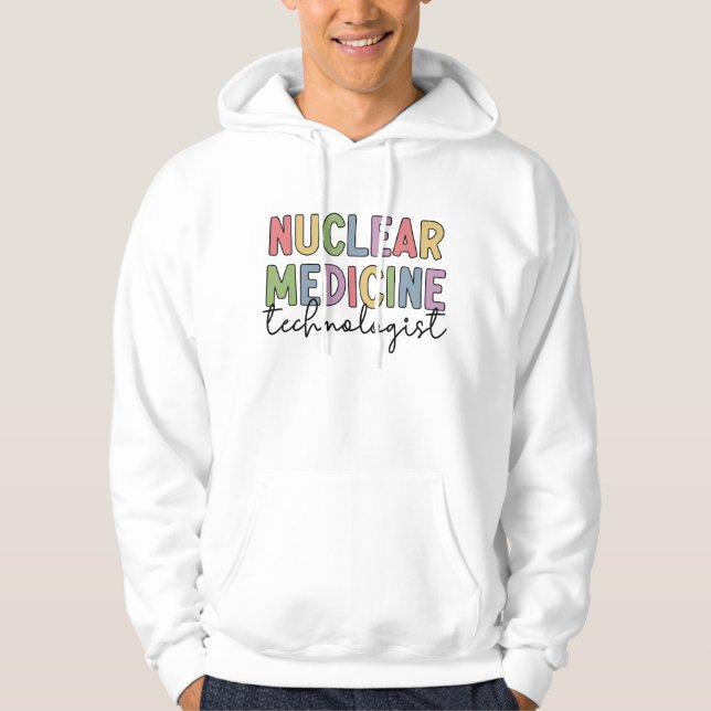 Sudadera Regalos de CNMT, técnico de medicina nuclear (Anverso)