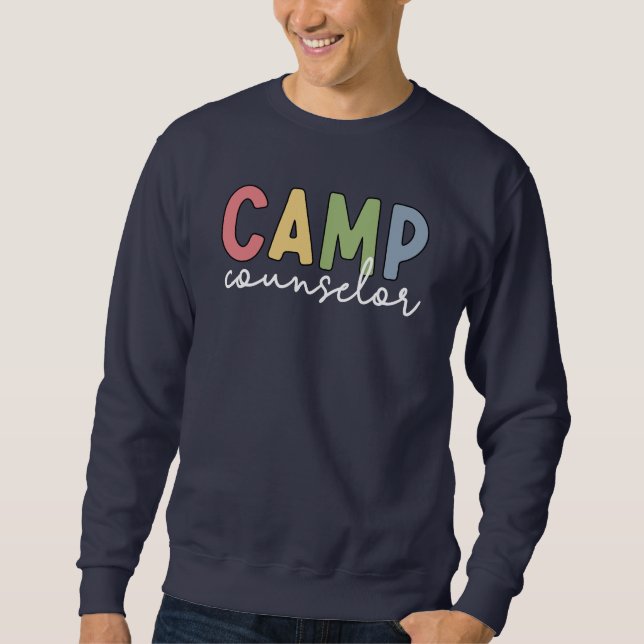 Sudadera Regalos de consejeros de campamento (Anverso)