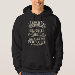 Sudadera Regalos De Cumpleaños 62 Para Hombres Gracioso Aug