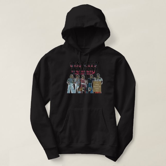 Sudadera Regalos de cumpleaños Banda Bay City Rollers Rock  (Diseño del anverso)