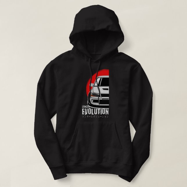 Sudadera Regalos de cumpleaños Lancer Evolution Side (Diseño del anverso)