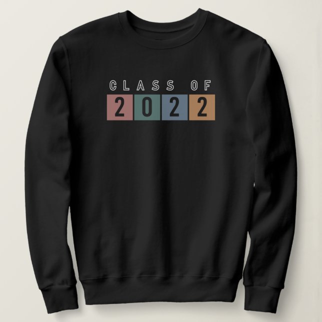 Sudadera Regalos de graduación de la escuela 2022 (Anverso del diseño)