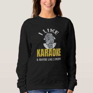 Sudadera Regalos de karaoke Noche del karaoke para los ama