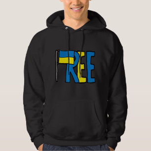 Sudadera Regalos de la bandera ucraniana de Ucrania libre p