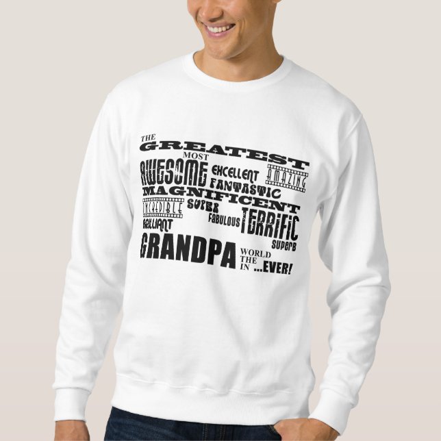 Sudadera Regalos de la diversión para los abuelos: El (Anverso)
