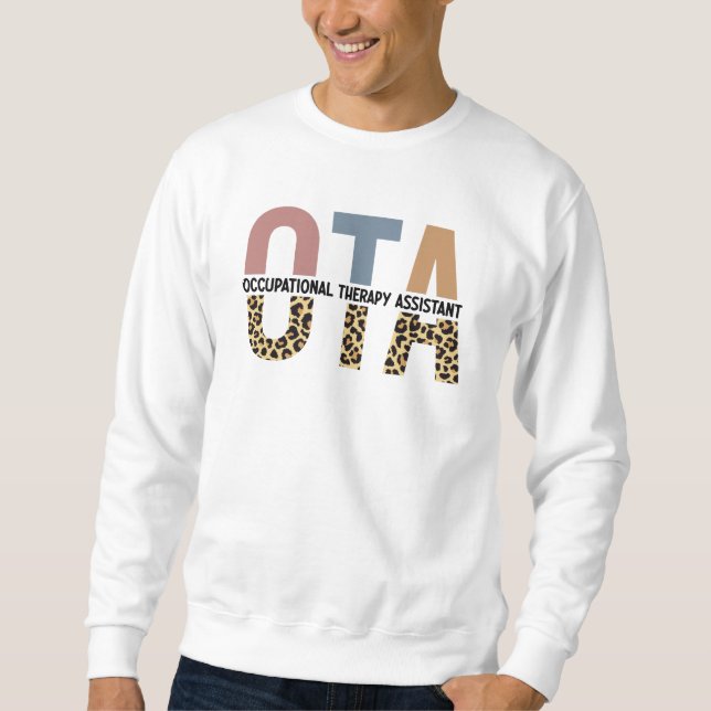Sudadera Regalos de los Auxiliares de Terapia Ocupacional d (Anverso)