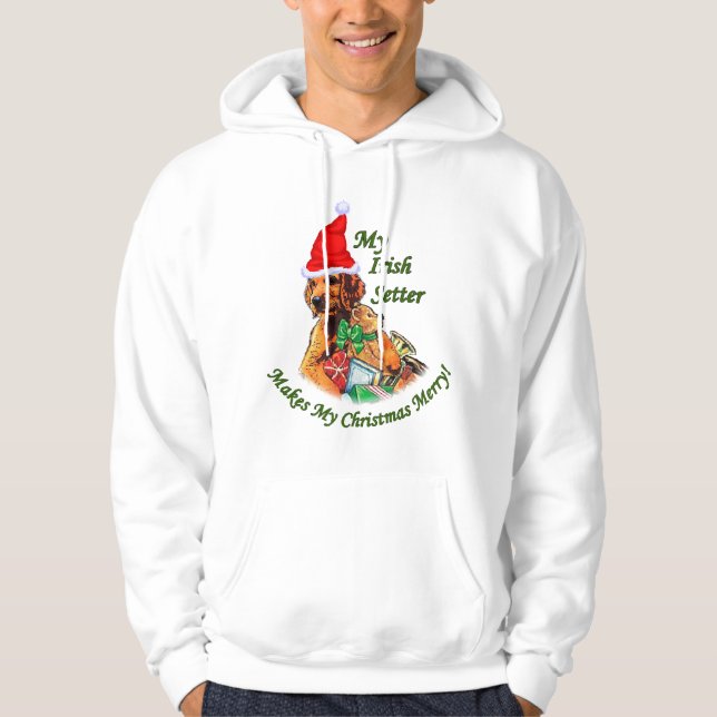 Sudadera Regalos de los Navidades irlandeses (Anverso)