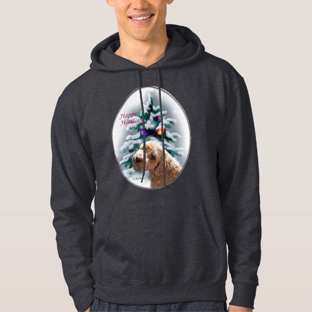 Sudadera Regalos de Navidad para Schnoodle (Anverso)