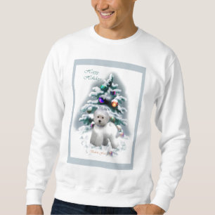 Sudadera Regalos de Navidades de Bichon Frise