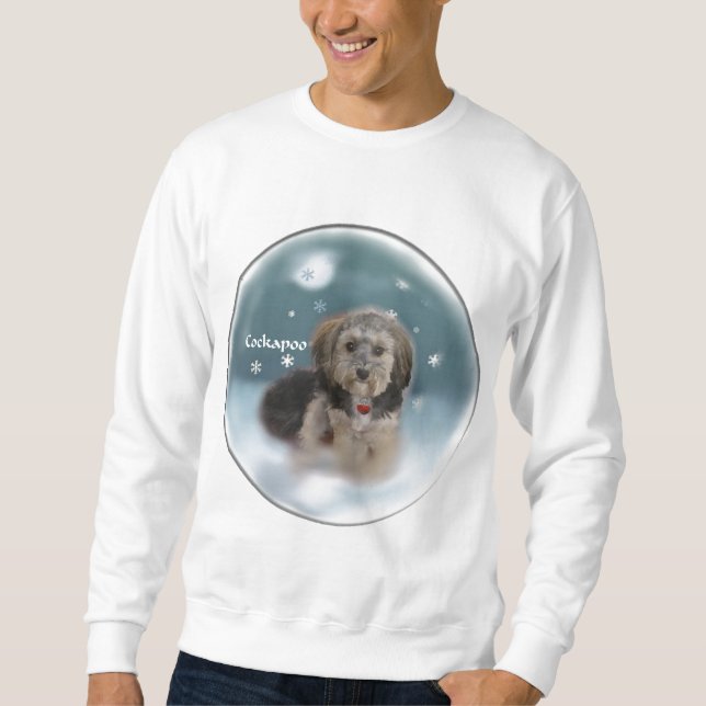 Sudadera Regalos de Navidades de Cockapoo (Anverso)