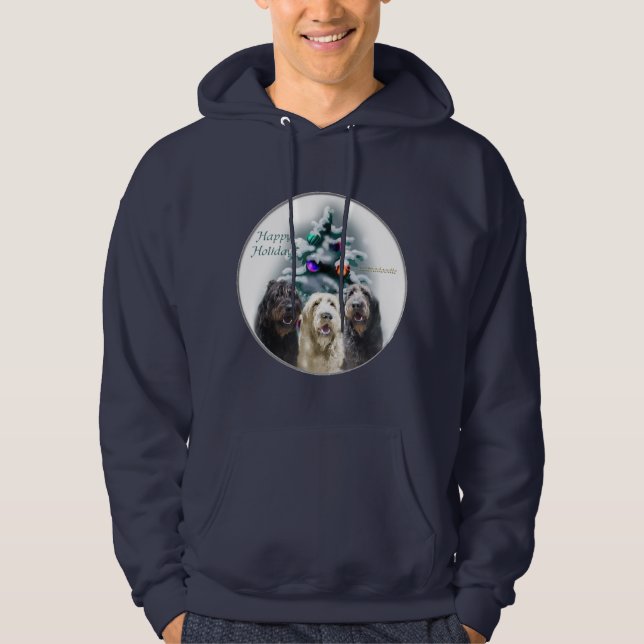 Sudadera Regalos de Navidades de Labradoodle (Anverso)