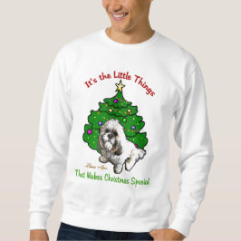 Sudadera Regalos de Navidades de Lhasa Apso