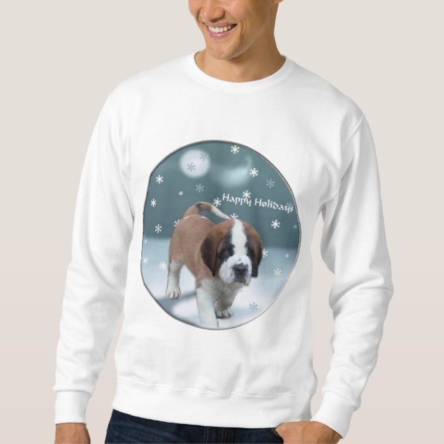 Sudadera Regalos de Navidades de Papúa de San Bernardo (Anverso)
