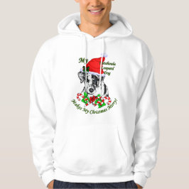 Sudadera Regalos de Navidades de perro leopardo de Catahoul