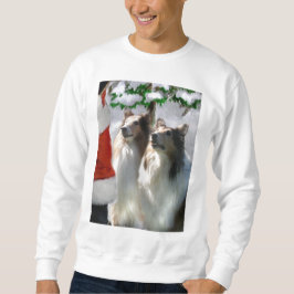 Sudadera Regalos de Navidades de Sable Rough Collie