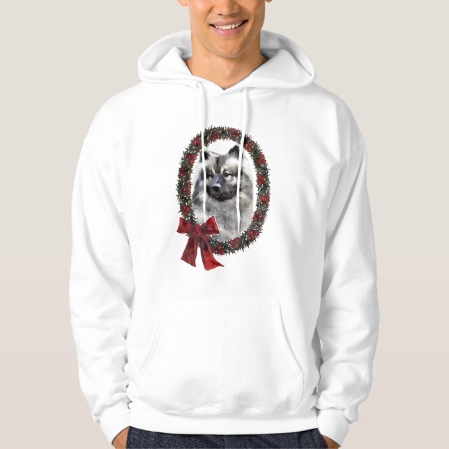 Sudadera Regalos de Navidades Keeshond (Anverso)