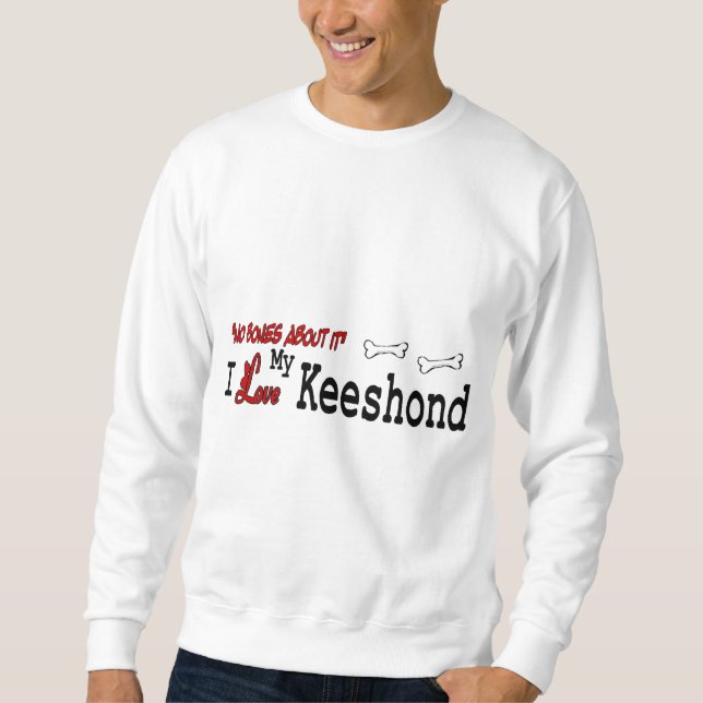 Sudadera Regalos de perro de Keeshond (Anverso)