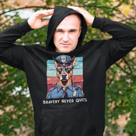 Sudadera Regalos de perros de cumpleaños para oficiales de 