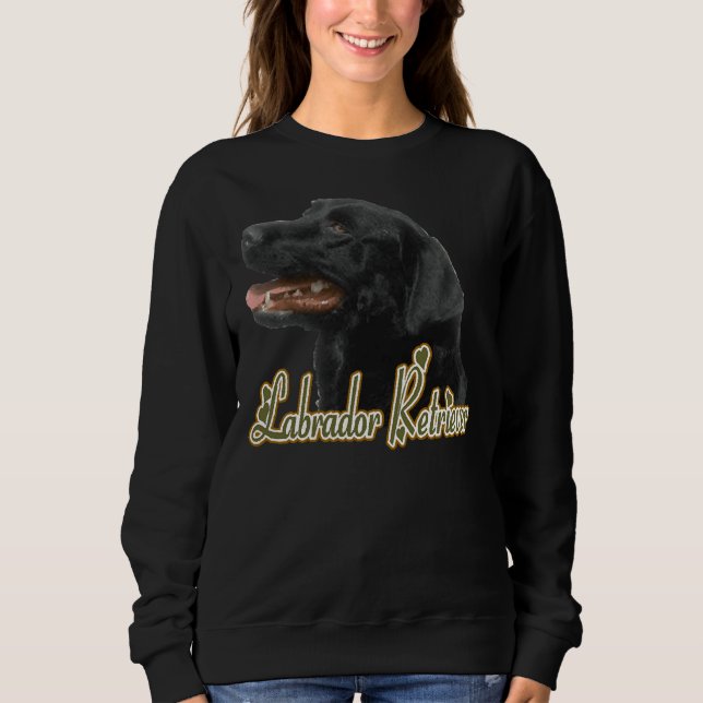 Sudadera Regalos de perros recuperadores de Labrador (Anverso)