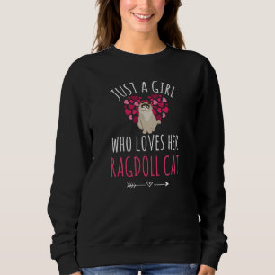Sudadera Regalos De Ragdoll Para Mujeres  Amantes del gato