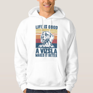Sudadera Regalos de Vizsla para mujeres hombres padre de pe