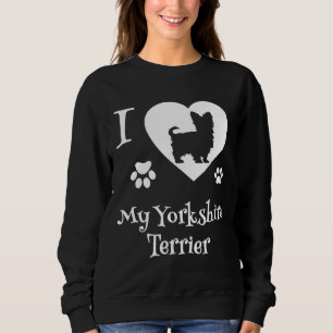 Sudadera Regalos de Yorkshire Terrier amo a mi Yorkshire Te
