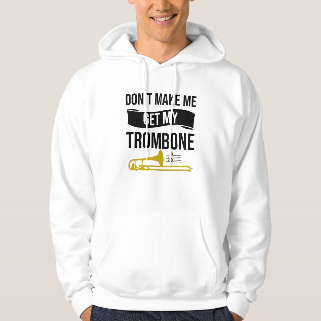 Sudadera Regalos del jugador trombone| Trombone de la Banda (Anverso)