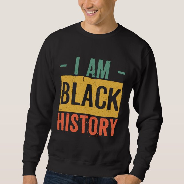 Sudadera Regalos del Mes de la Historia Negra Orgullo Negro (Anverso)