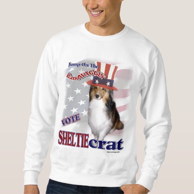 Sudadera Regalos del PERRO PASTOR de SHETLAND (Anverso)