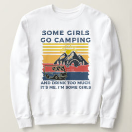 Sudadera Regalos divertidos de Camping Chica