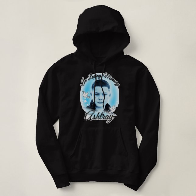 Sudadera Regalos divertidos en la memoria amorosa cenicero  (Diseño del anverso)