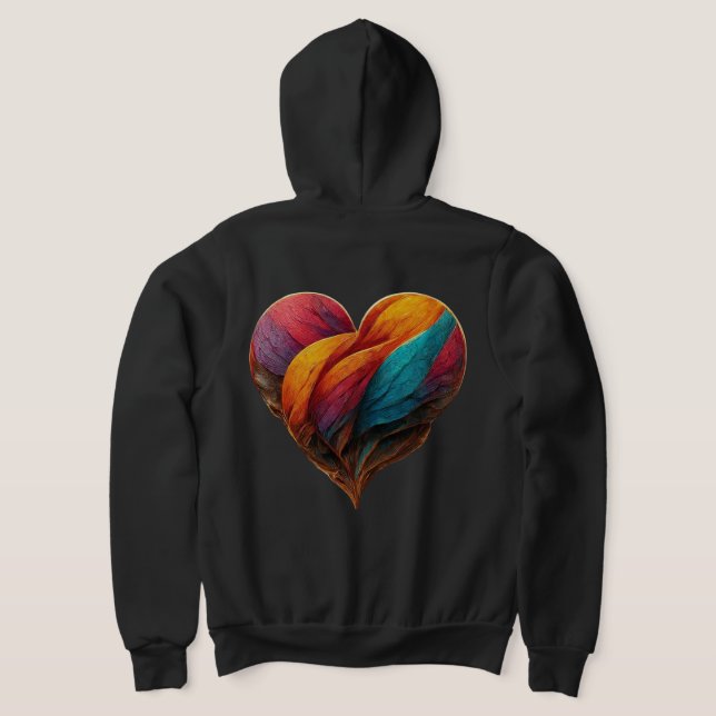 Sudadera Regalos El día de San Valentín significativos (Distribución Reverso )