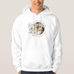 Sudadera Regalos Modernos Para Tío   Tipografía de Foto Per
