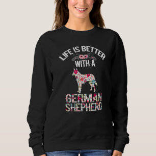 Sudadera Regalos para amantes de perros - la vida es mejor 