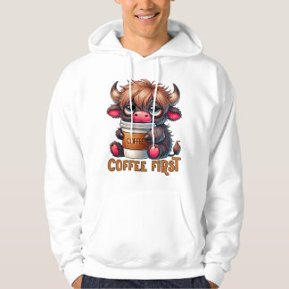 Sudadera Regalos para Amantes del Café Primero