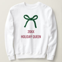 Regalos personalizados de lazo verde de Navidad Co