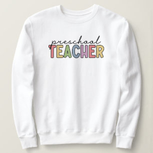 Sudadera Regalos personalizados de profesores de preescolar