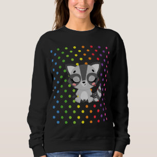 Sudadera Regalos RACCOON, Cute Raccoon Kawaii, Para Chicas,