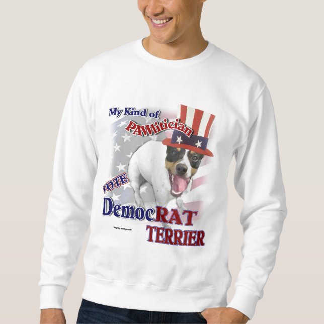 Sudadera Regalos RAT TERRIER (Anverso)