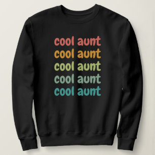 Sudadera Regalos retro modernos de la tía de Guay