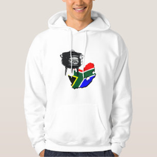 Sudadera Regalos surafricanos de la bandera de los amantes
