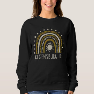 Sudadera Regensburg DE Deutschland Alemania Nice Rainbow De