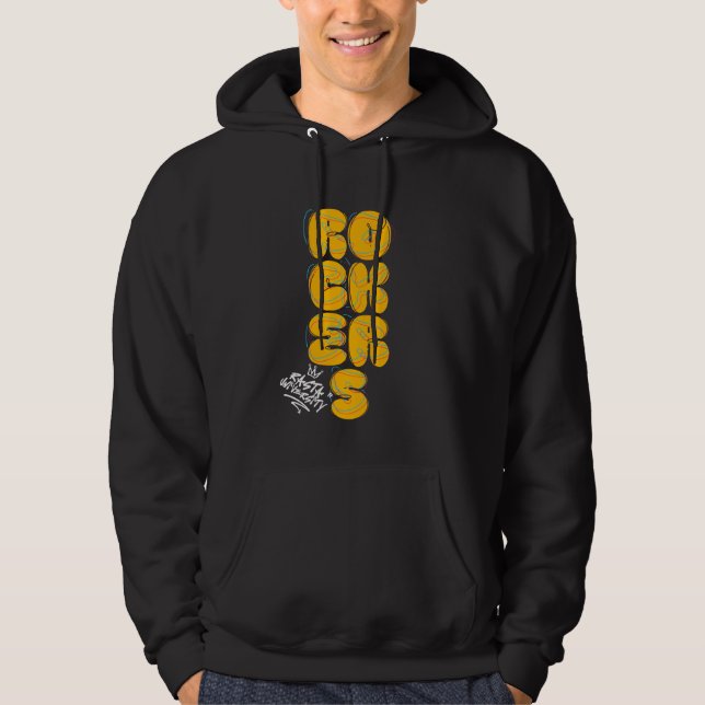 Sudadera Reggae estilo graffiti de la Universidad Rasta (Anverso)