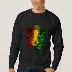 Sudadera Reggae Guay Cow Beef Dreadlocks Ox Rasta
