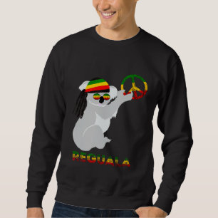 Sudadera Reggae Koala Hippie Eucalyptus Bear Rasta Reggae M