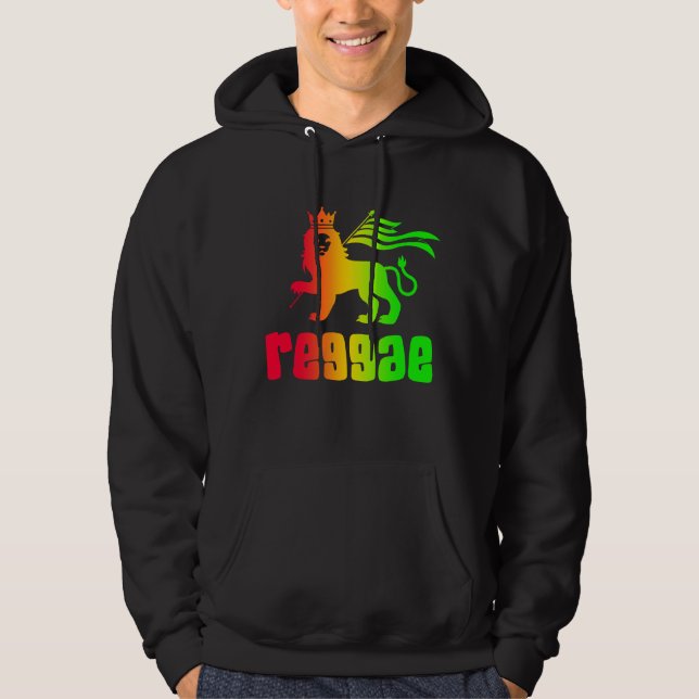 Sudadera Reggae Rasta León  (Anverso)