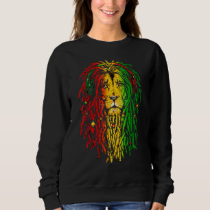 Sudadera Reggae rasta León Rastafarian Leon Reggae Music